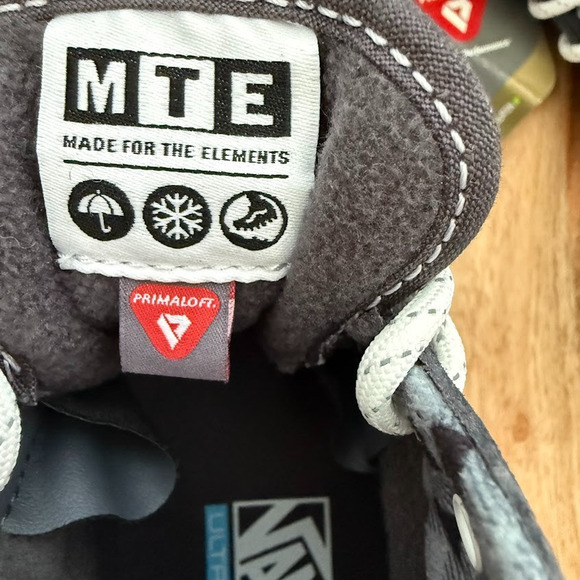 VANS Sk8-Hi MTE-1 Plaid Grey/White Men's Sz 9 Wmns 10.5 Sneakers High-Top Shoes - Picture 10 of 11